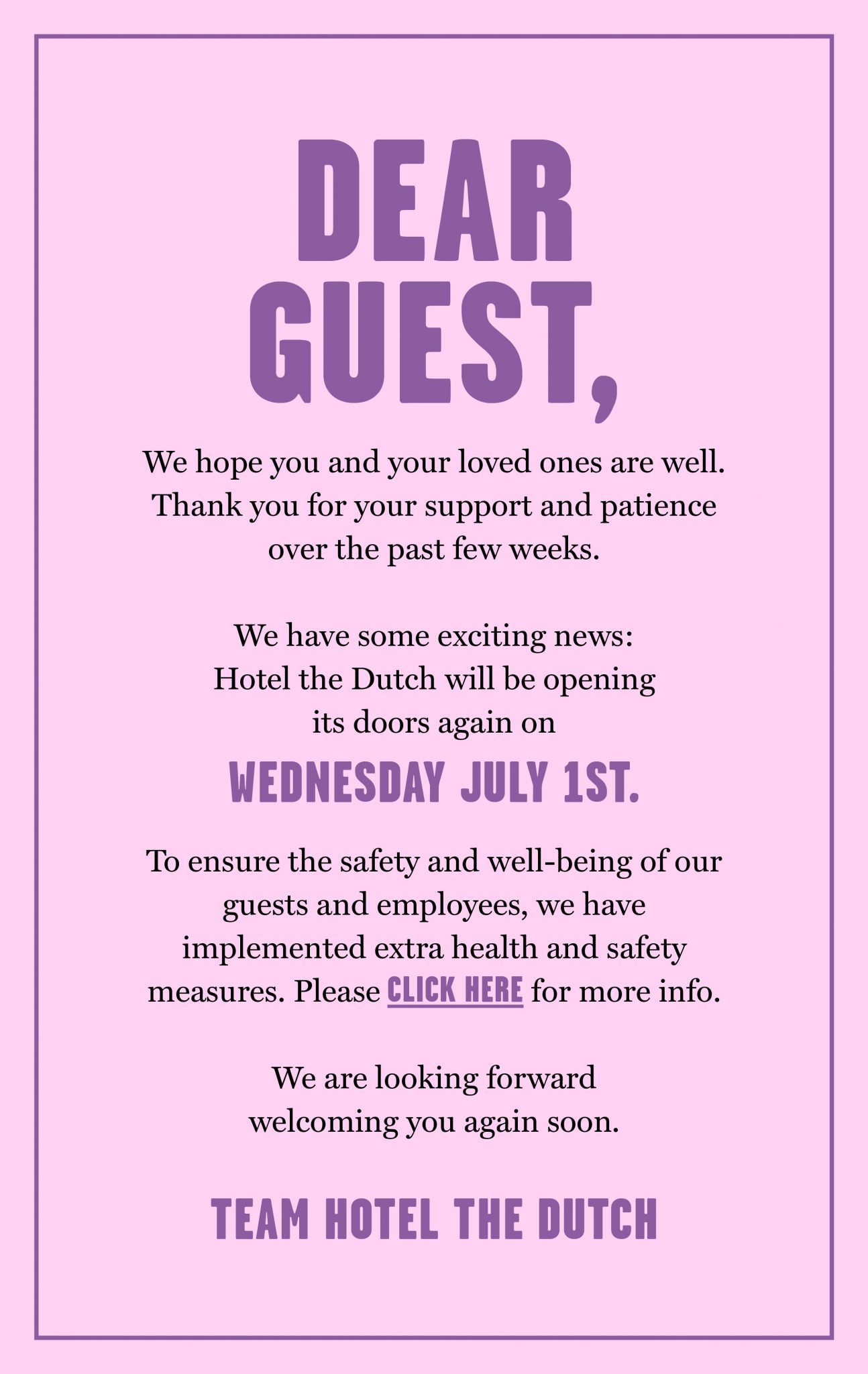 Homepage The Dutch a cool retrospective ambiance full of exotic