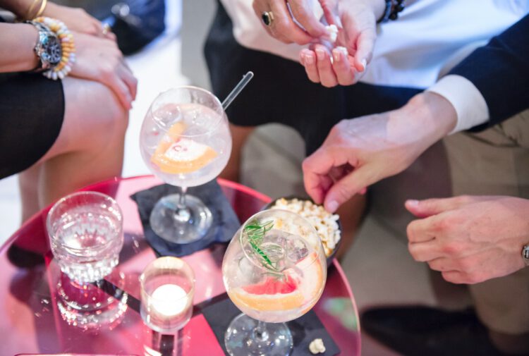 Trendy bar at Maastricht boutique hotel Hotel The Dutch